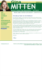 Mobile Screenshot of ginamitten.com